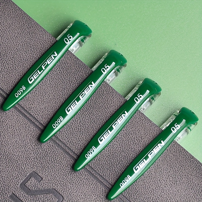 Green/black/red Gel Pens Smooth Writing Long Lasting - Temu