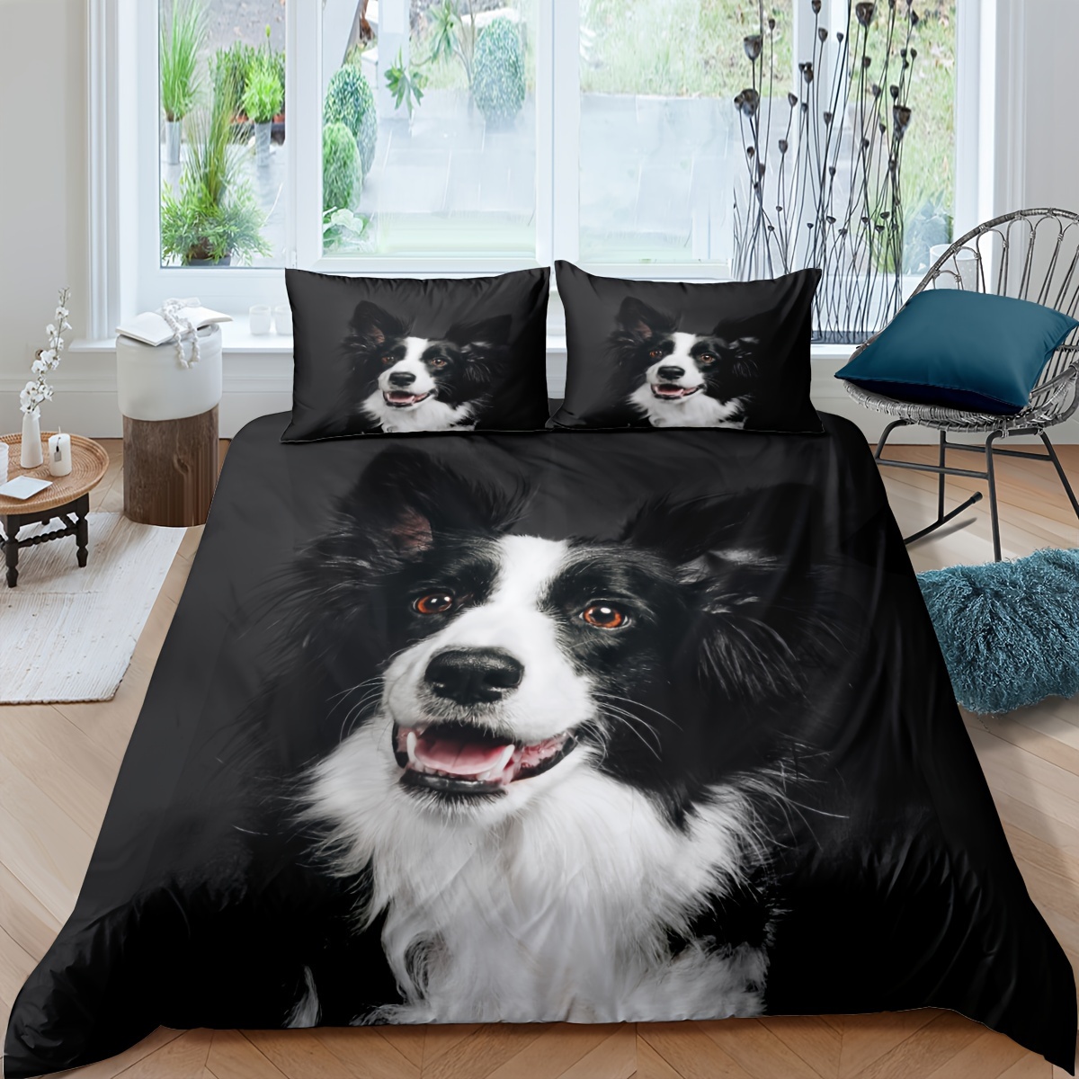 Border collie bedding outlet set