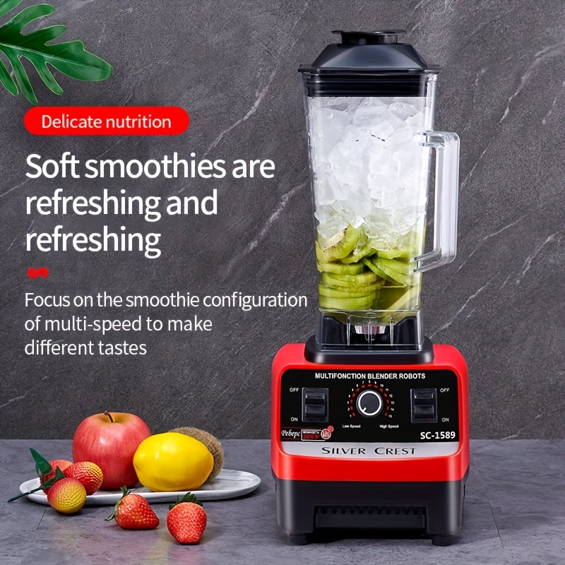 Countertop Smoothie Blender Machine Blenders And Juicers Ice - Temu