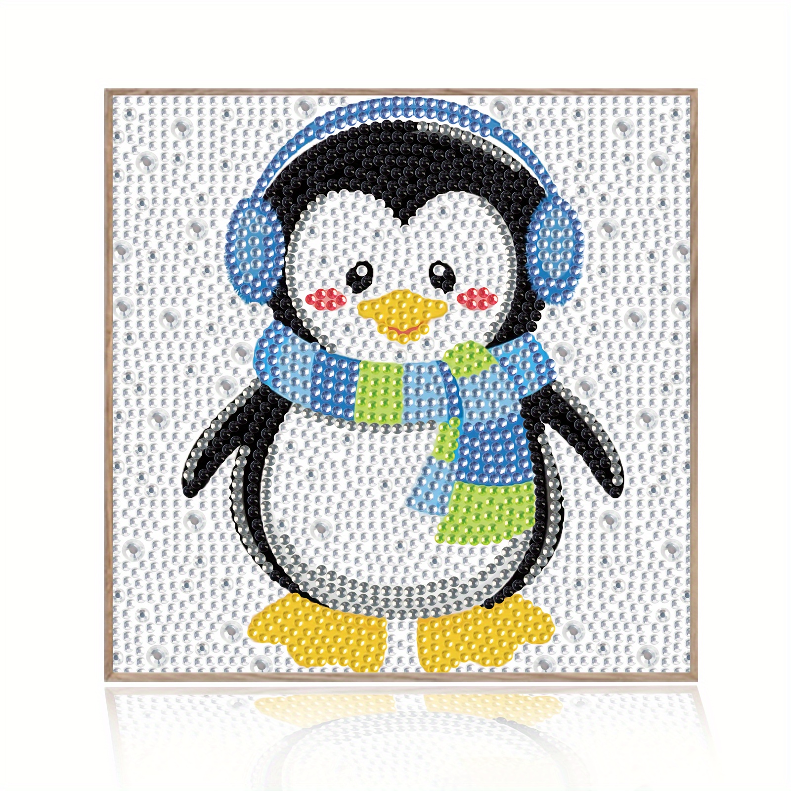 Christmas Diamond Painting Kits, Big And Small Artificial Diamond Art  Painting, Penguin Cartoon Diamond Painting, Home Decoration Christmas Gifts