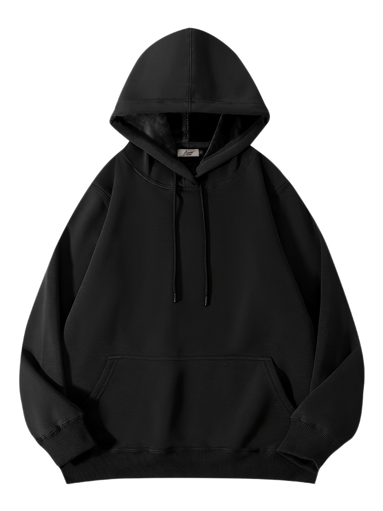 Winter Hoodies for Men Full Zip Fleece Lined Hooded Jacket Casual Slim Fit  Warm Thick Drawstring Sports Coat with Pockets at  Men's Clothing  store