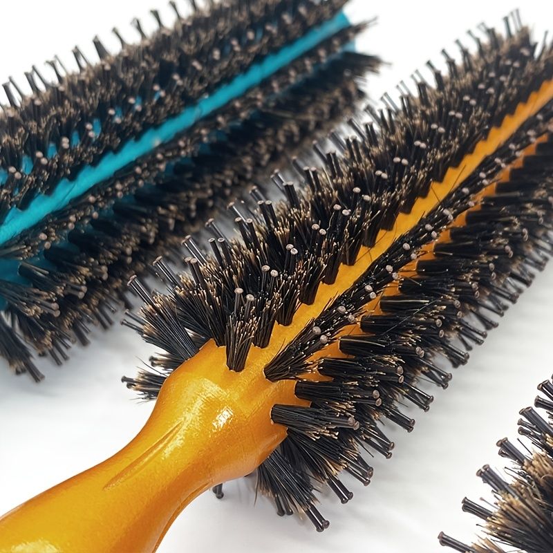 Round Brush Boar Bristle Hair Brush For Women Hair Straightening Brush Or Curling Brush For Blow Dry Best Hair Dryer Brush And Best Hair Products | Today's Best Daily Deals | Temu Round Brush Boar Bristle Hair Brush For Women Hair Straightening Brush Or Curling Brush For Blow Dry Best Hair Dryer Brush And Best Hair Products | Today's Best Daily Deals | Temu