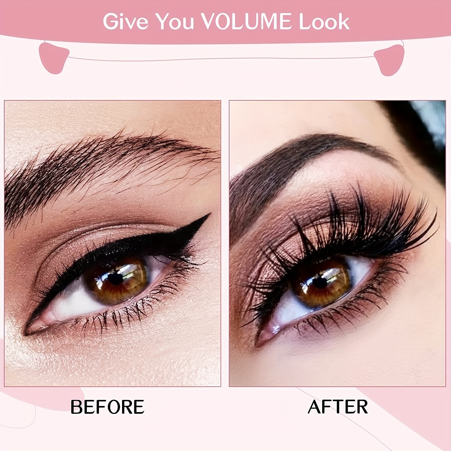 D Curling Lash Clusters Volume 100 Wispy Lashes DIY Use At Home 14mm