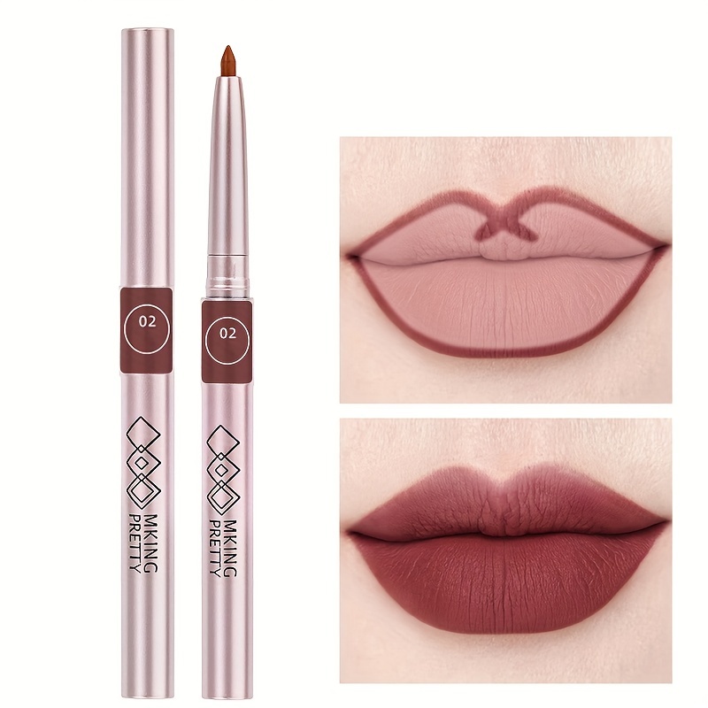 6 Colors Waterproof Lip Liner Pen Long Lasting