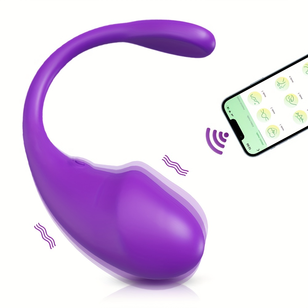 APP Control G-Spot Panty Vibrator, Long Distance Bluetooth Wearable,  Rechargerable Adult Sex Toys More Than 9 Vibrations For Women And Couple,  Female Toy