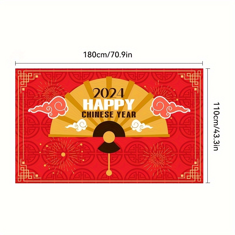 HNERUE Men 2024 Chinese New Year Lucky Red Fu Underwear Dragon