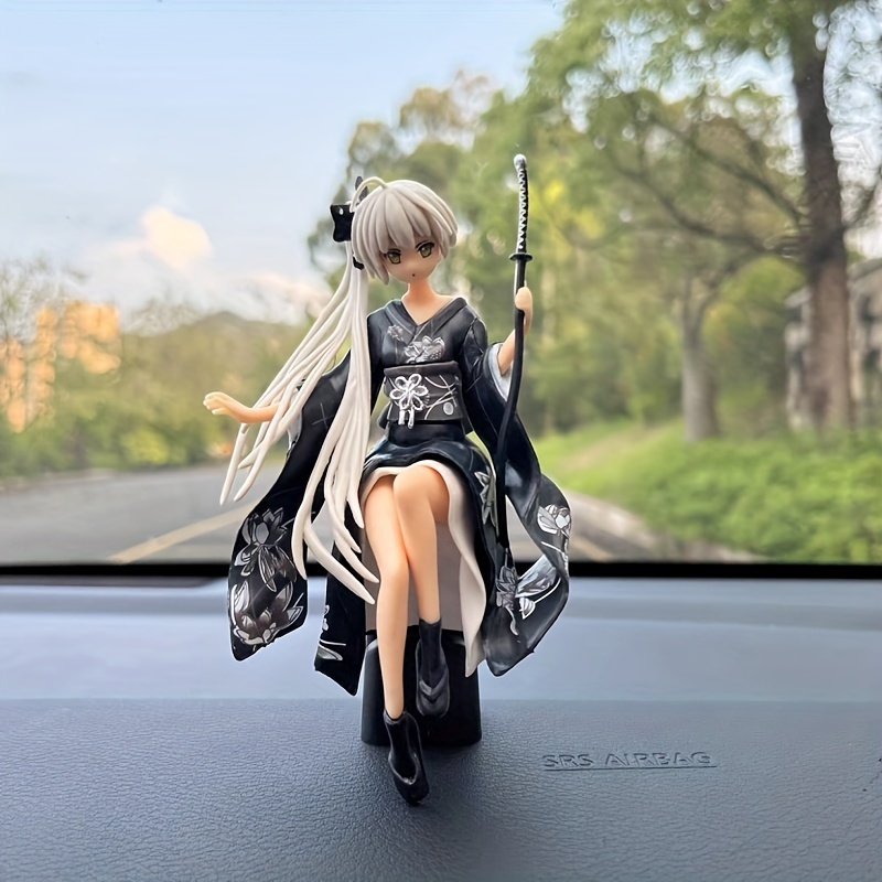 14cm Pvc Anime Game Action Figure Statue Car Dashboard - Temu