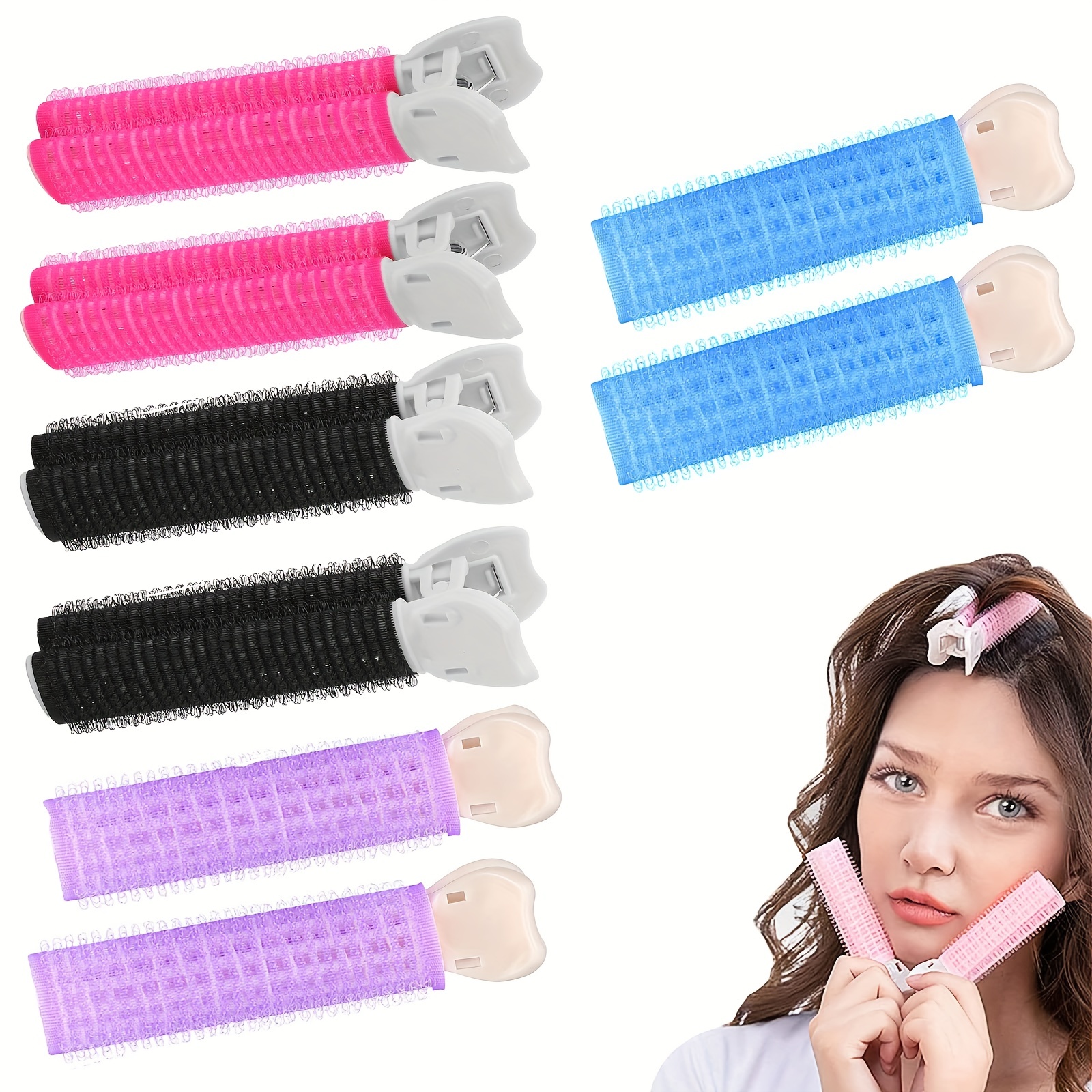 

8pcs Volumizing Hair Clips, Instant Hair Volumizing Clips For Women, Hair Volume Clips For Roots Volumizing, Diy Hair Styling Tools