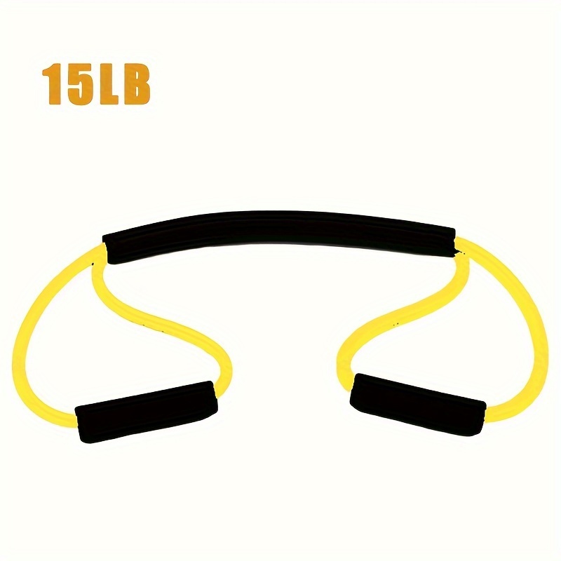 TEMU 1pc 8-shaped Boxing Tension Belt, Rubber Strength Training Resistance Band, For Outdoor Gym, Karate, Boxing, Yoga & Pilates Training