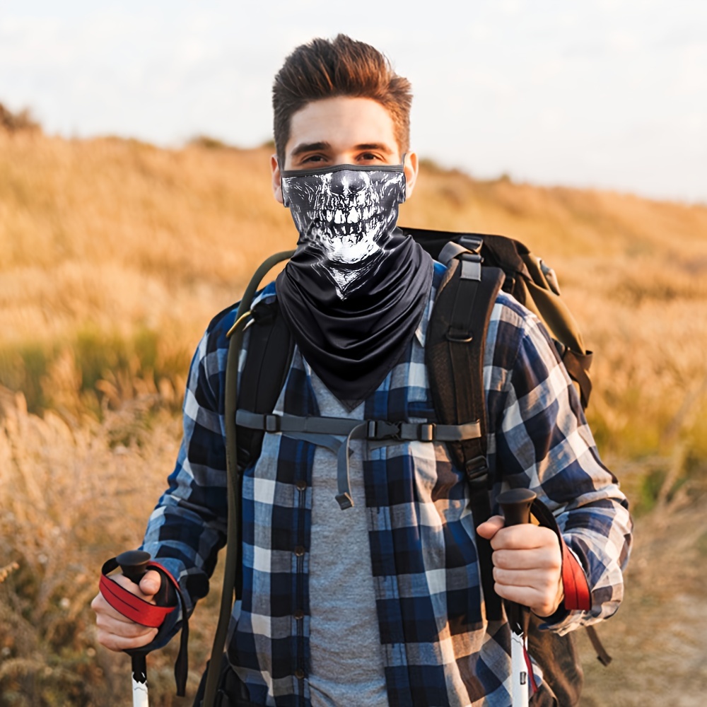 Stay Cool Protected Mvptoo 3d Skull Ghost Balaclava Face - Temu