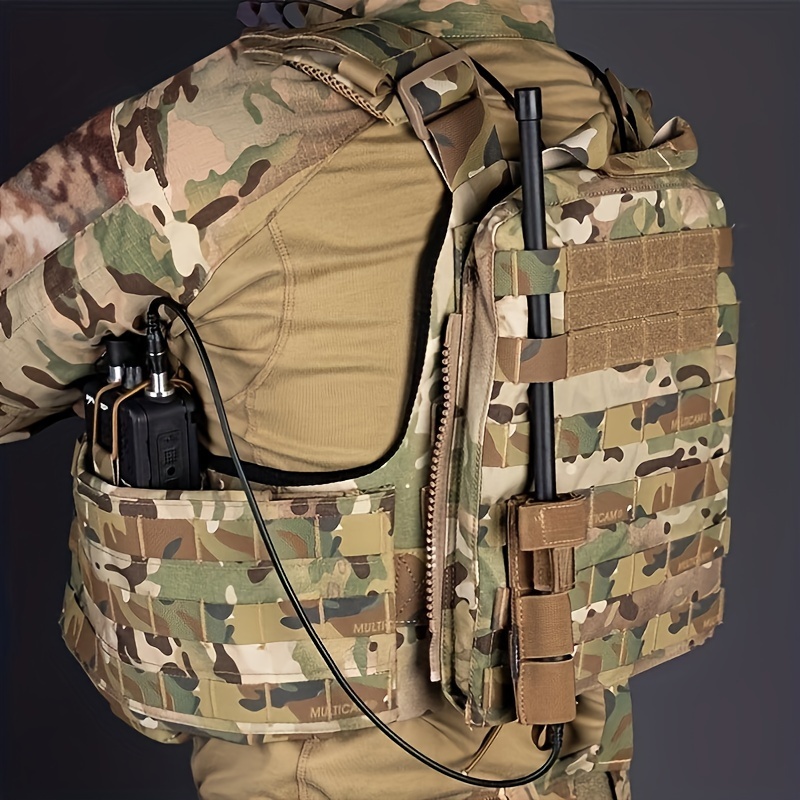 Outdoor Radio Bag Interphone Protection Bag Molle Interphone - Temu