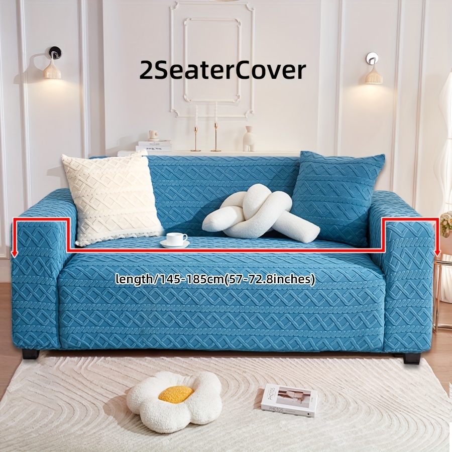 Stretch Sofa Cover Printed Couch Covers Armchair Slipcovers For Cushion  Couches Sofas Elastic Universal Furniture Protector With 2 Pillowcase, Anti  Ca