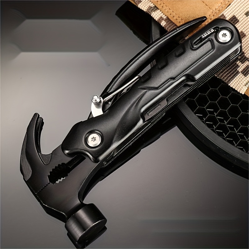 Hammer Multi-tool, Multi-Functional 12 in 1 Mini Hammer Camping