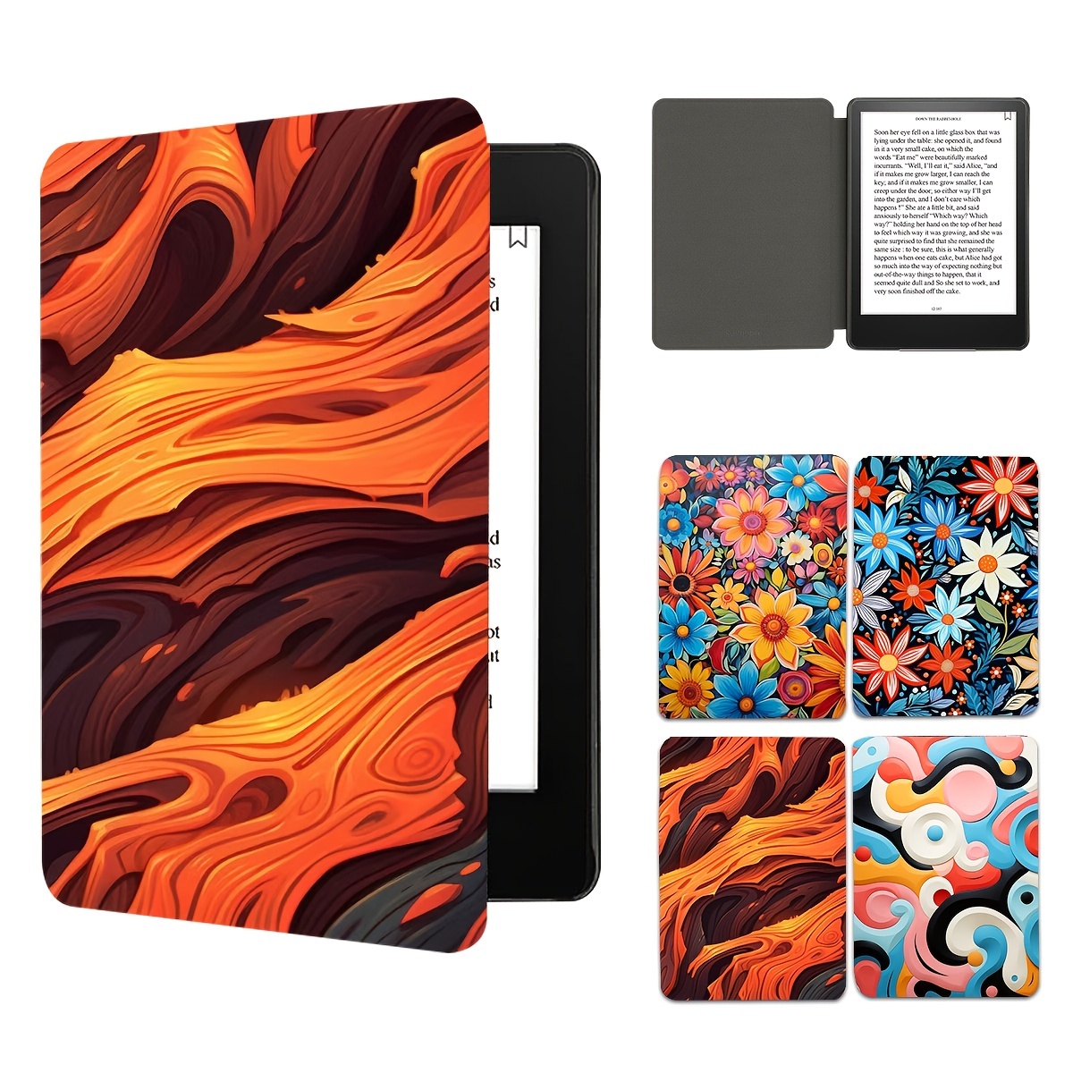 Funda Kindle Paperwhite con soporte, funda inteligente de piel sintética  con función de encendido automático para Kindle Paperwhite Signature  Edition