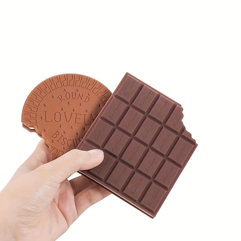 

80 Sheets/book Creative Chocolate Biscuit Mini Notebook Cute Notepad Student School Stationery Prize