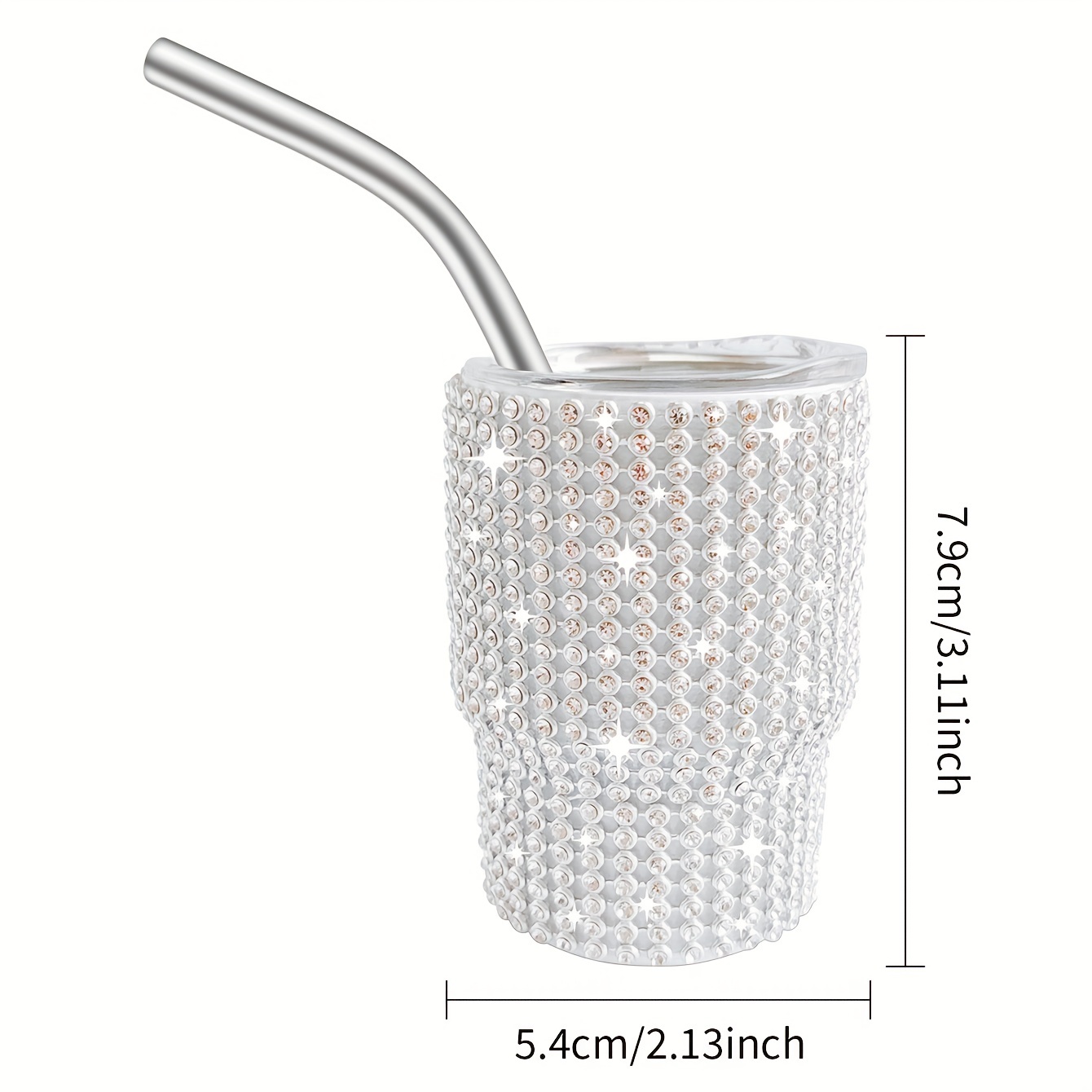 Tumbler Design Shot Cups With Straws, Stainless Steel Shot Glass With Lid  And Straw, Insulated Drinking Cup, For Bar, Pub, Club, Restaurant, Home  Use, Drinkware, Halloween Decor - Temu