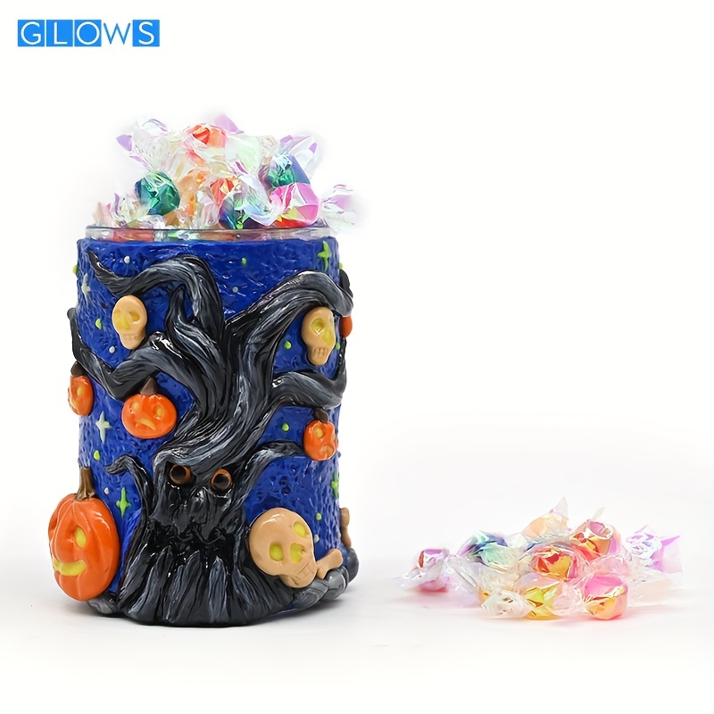 Glass Halloween Candy Bracelet