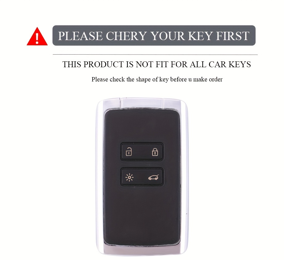 Tpu Car Remote Key Fob Cover Key Case Renault Captur Koleos - Temu