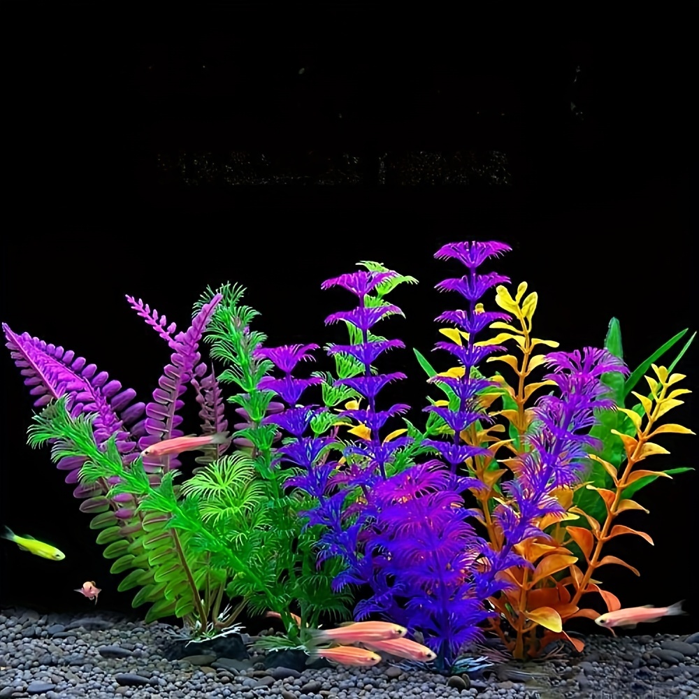 Underwater Plants Aquarium Fish Tank Artificial Seaweed - Temu