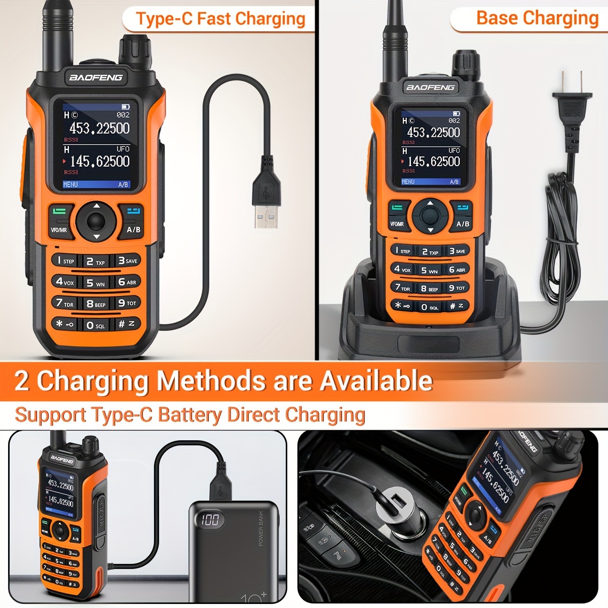 BaoFeng-walkie-talkie UV-13 PRO V2, de 10W Radio bidireccional