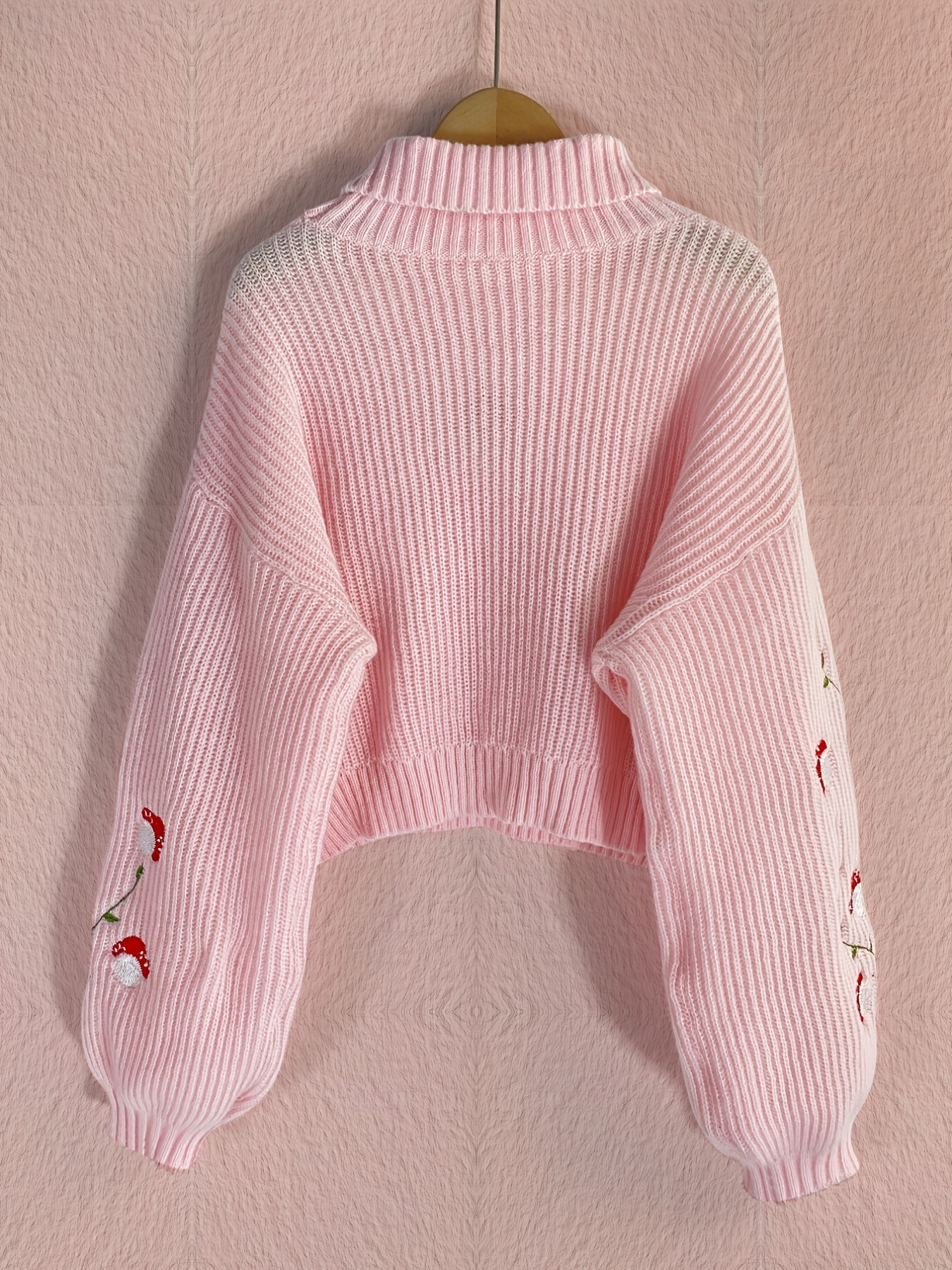 Pink hot sale aesthetic sweater