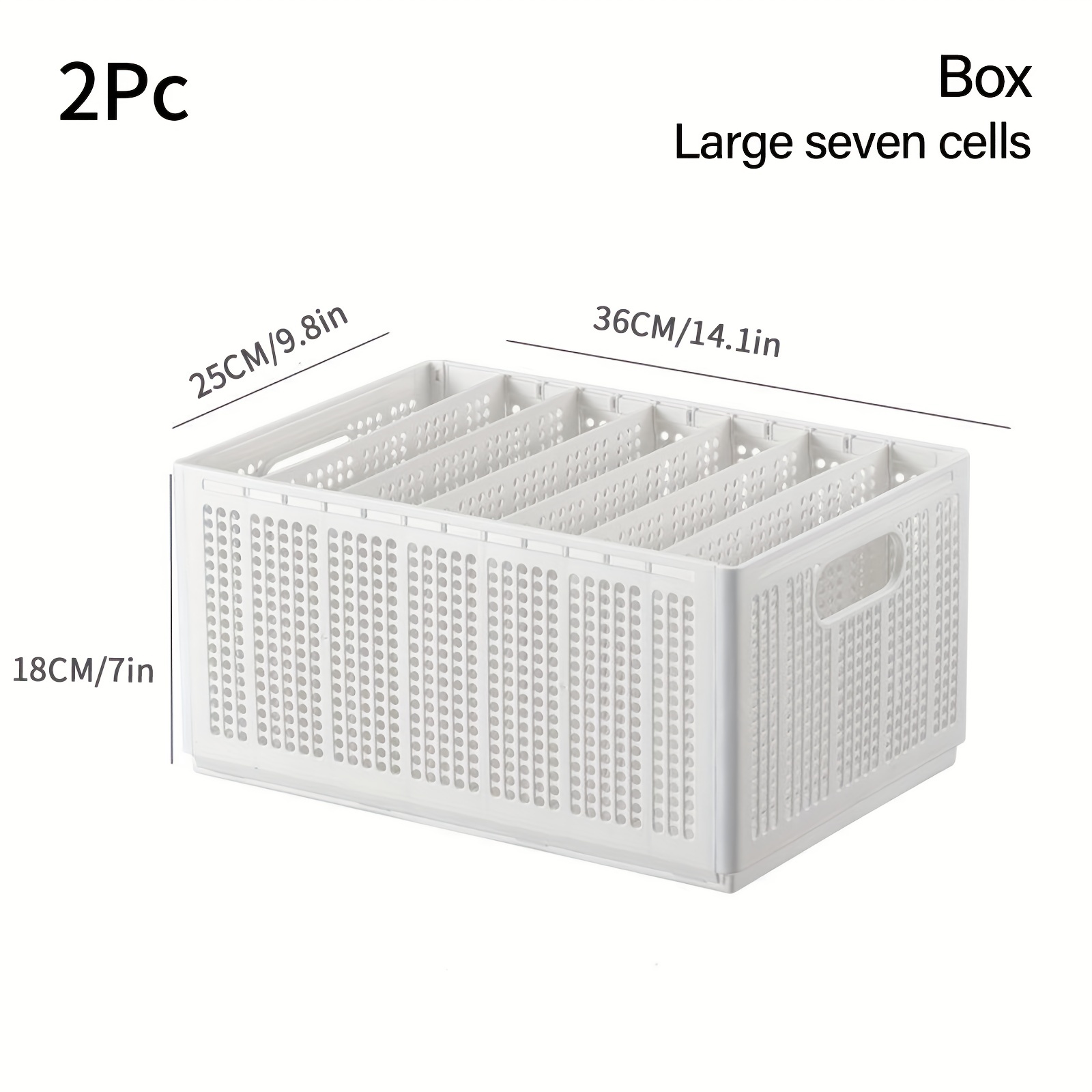 Clothes Drawer Storage Box Durable Drawer Basket For Clothes - Temu