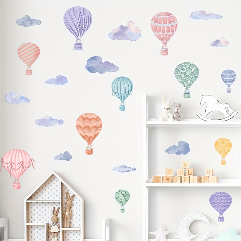  Pegatinas de pared de puntada DIY extraíbles para niños,  decoración de pared para habitación de niños y niñas, decoración de pared  para habitación de niños y niñas