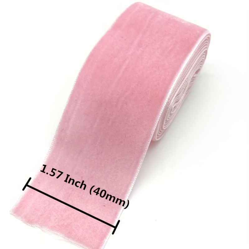 5 Yards Velvet Ribbon For Party Wedding Decoration Handmade Ribbon Gift  Bouquet Wrapping DIY Hair Bows Christmas Ribbons 6-25mm