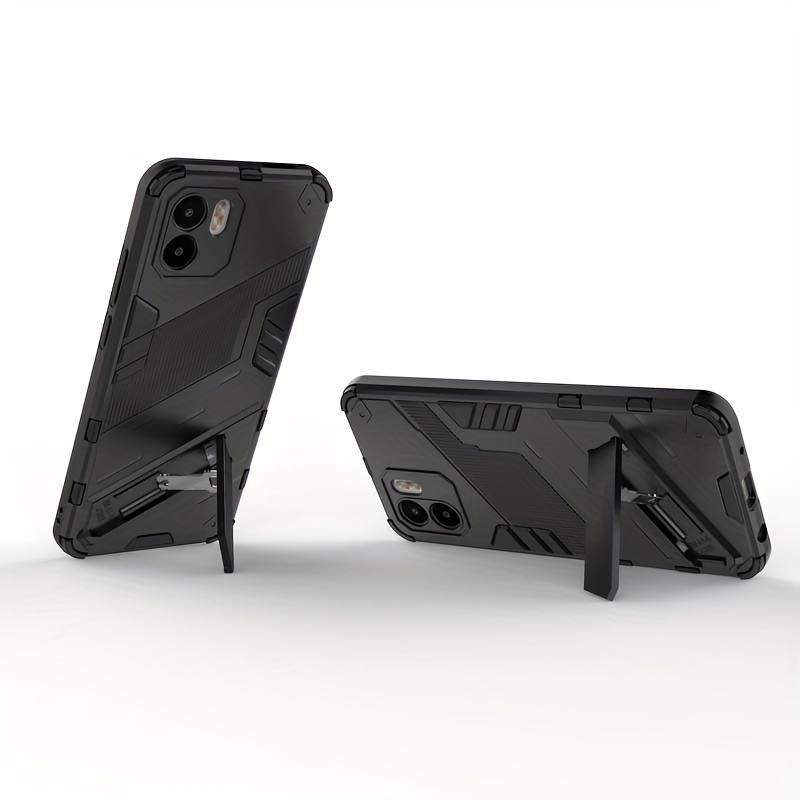  QUIETIP Funda compatible con Xiaomi Redmi A1 / Redmi A2 4G con  protector de pantalla, TPU + policarbonato duro a prueba de golpes, anillo  magnético para montaje en coche, cubierta para