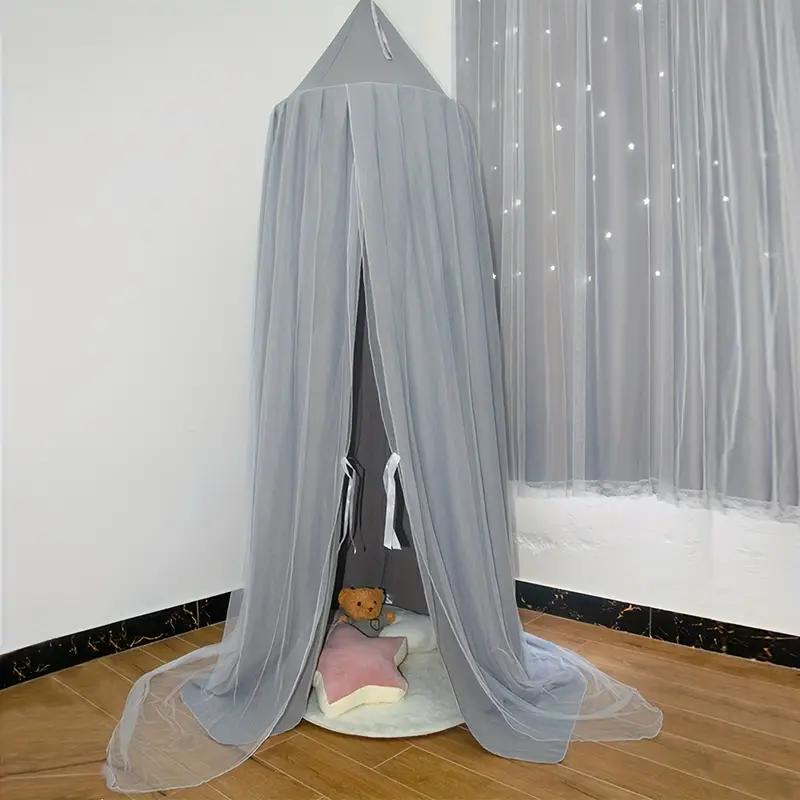 Princess Bed Canopy Girls Canopy Bed Curtains Mosquito Net - Temu