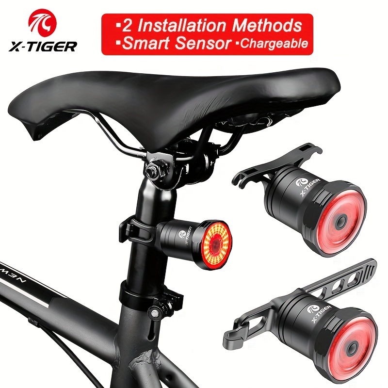 Bike Tail Light Impermeable Recargable Led Luz Delantera - Temu