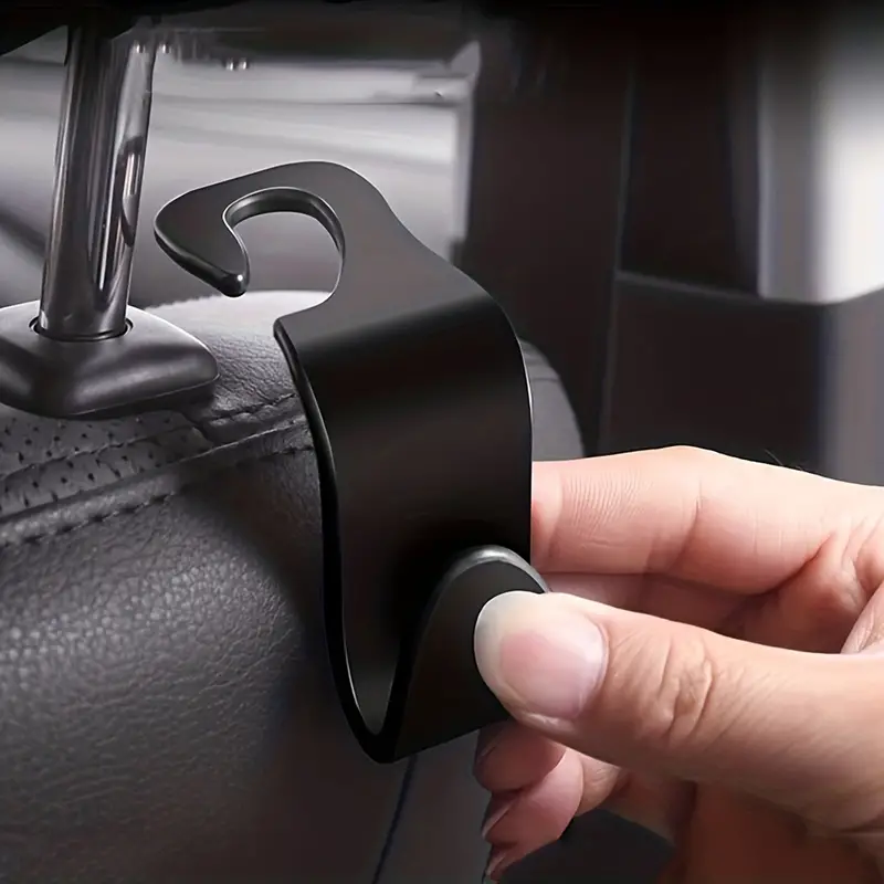 2pcs Car Seat Back Hook, Vehicle Interior Multi-functional Rear Seat Hook,  Interior Creative Small Interior Supplies Car Accessories