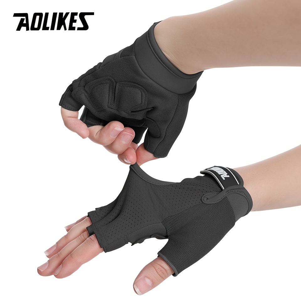 Workout Gloves, Full Palm Protection & Extra Grip, Gym Gloves for Weight  Lifting, Training, Fitness, Exercise (Men & Women) : : Clothing