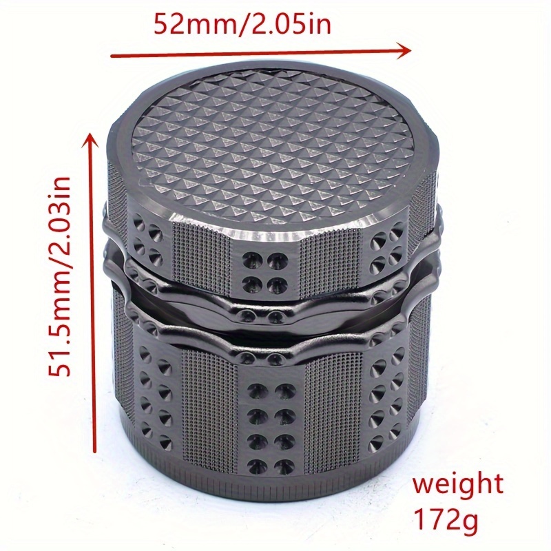 4-layer Grinder, Metal Grinder, Spice Grinder, Grinding Machine, Herb  Grinder, Spice Crusher, Kitchen Supplies, Christmas Gifts, Halloween Gifts,  Halloween Decoration - Temu