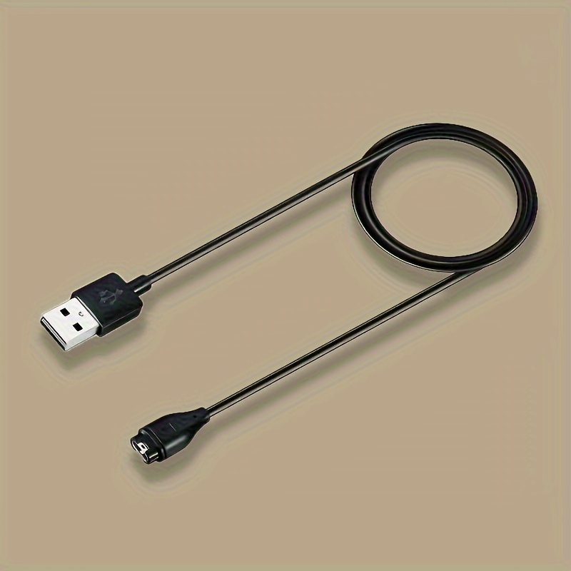 Cargador Garmin Fenix 5/5S/5X/Plus/6/6S/6X/Pro, cable de carga de  sincronización de datos USB de repuesto de 3.3 pies para reloj Garmin Fenix