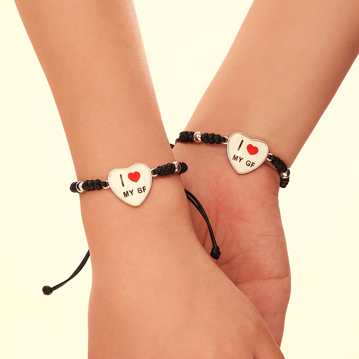 Boyfriend Girlfriend Couples Bracelets,His Hers Lovers Best Friend