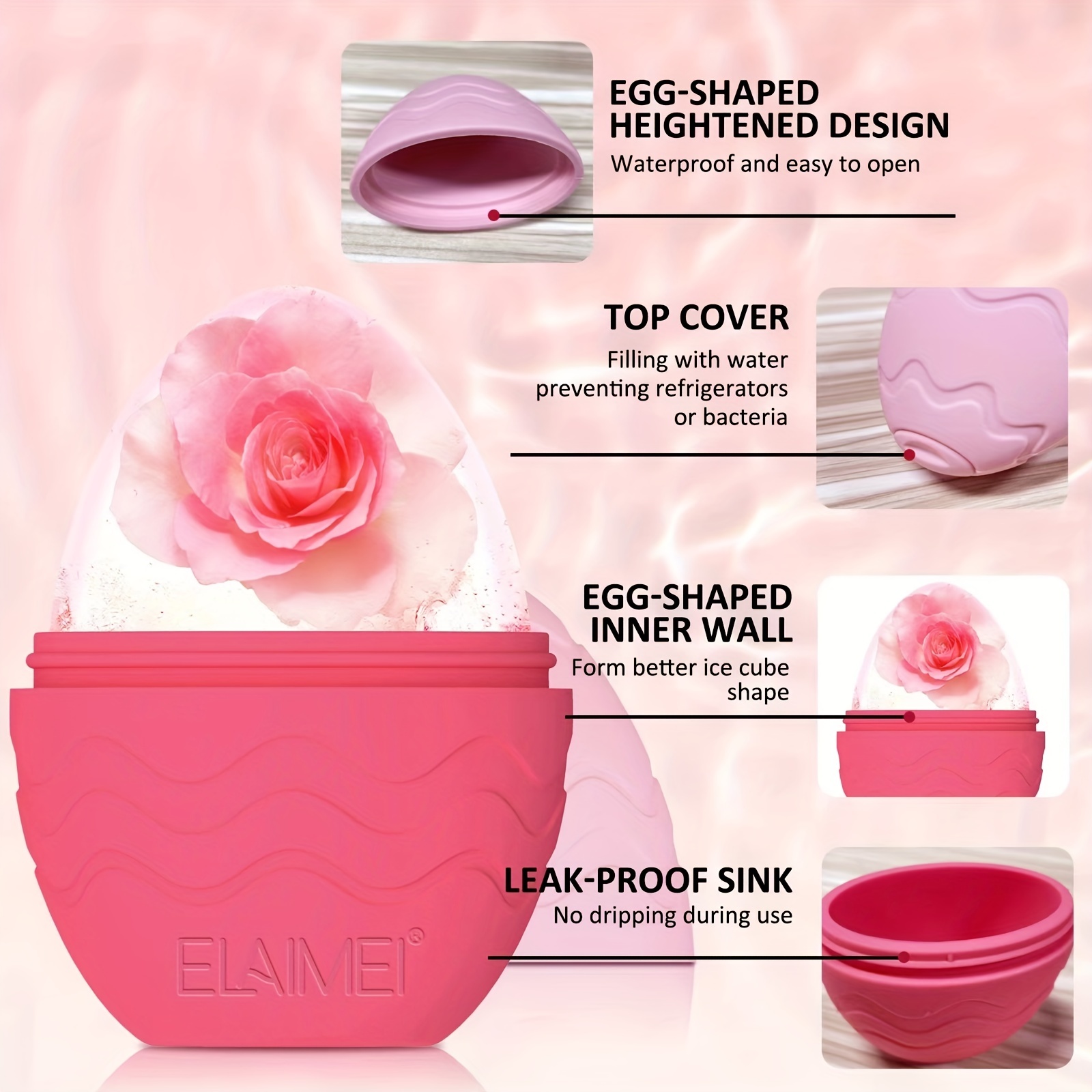 Silicone Ice Face Roller for Smooth Skin
