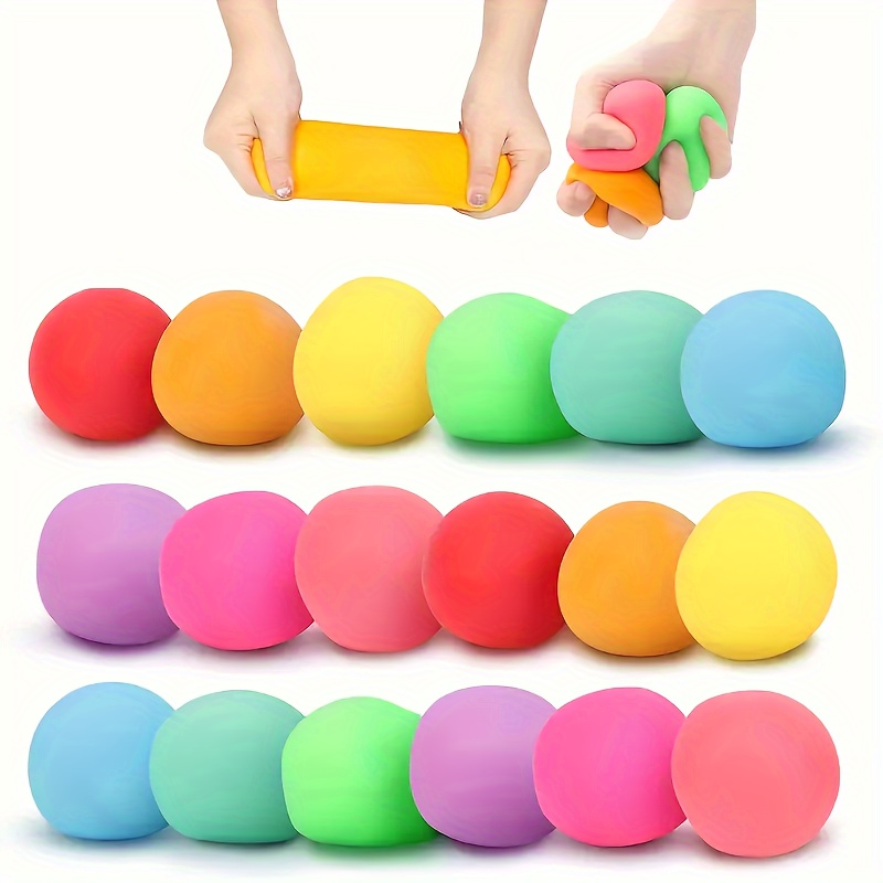 3pcs/set Stress Balls Anxiety Relief Squishy Balls Fidget Toys Squeeze  Sensory Ball Anti-stress Toys Kids Adults Gifts