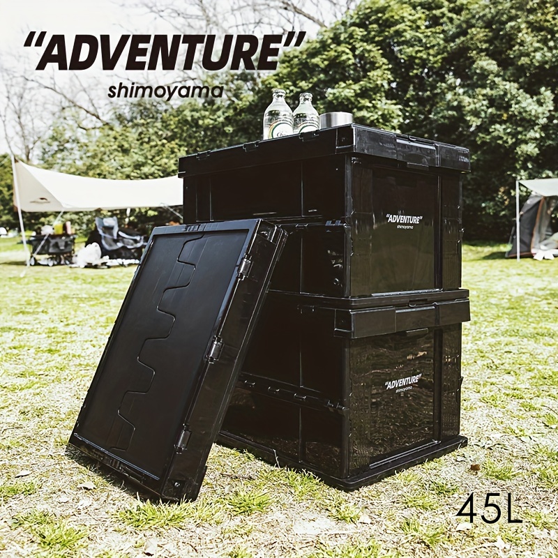 Outdoor Camping Storage Box Camping Picnic Folding Box - Temu