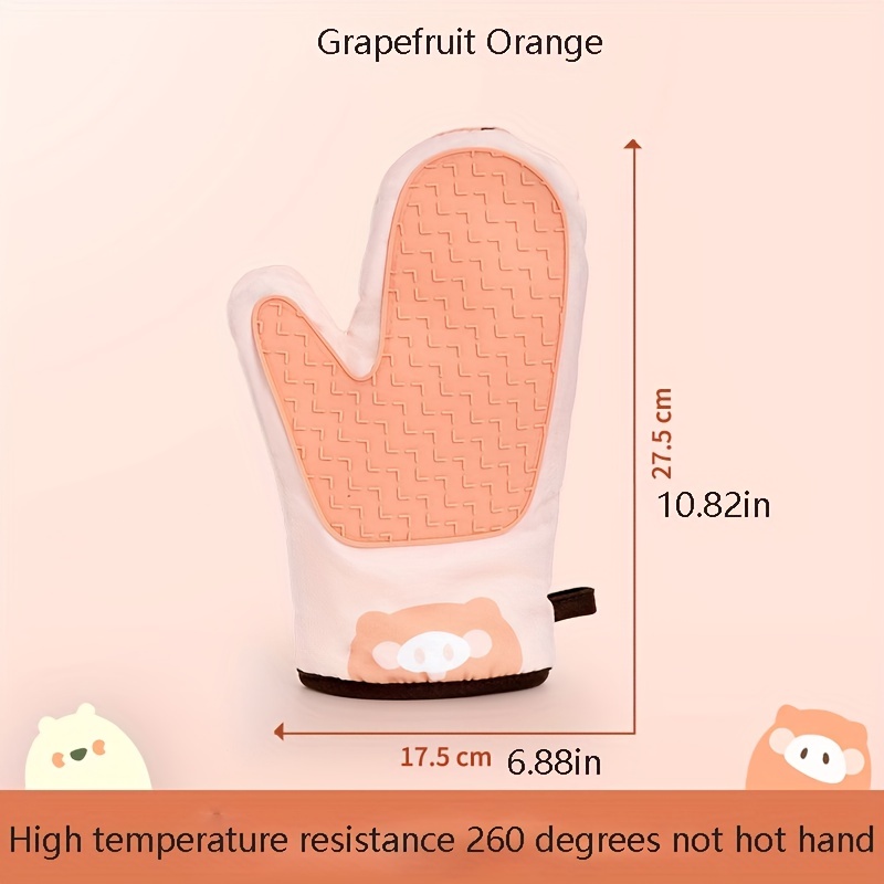 Oven Mitts Food Grade High Temperature Resistant Baking Gloves, Oven  Gloves, Heat Insulated Baking Gloves, Kitchen Accessories For Restaurant -  Temu Australia