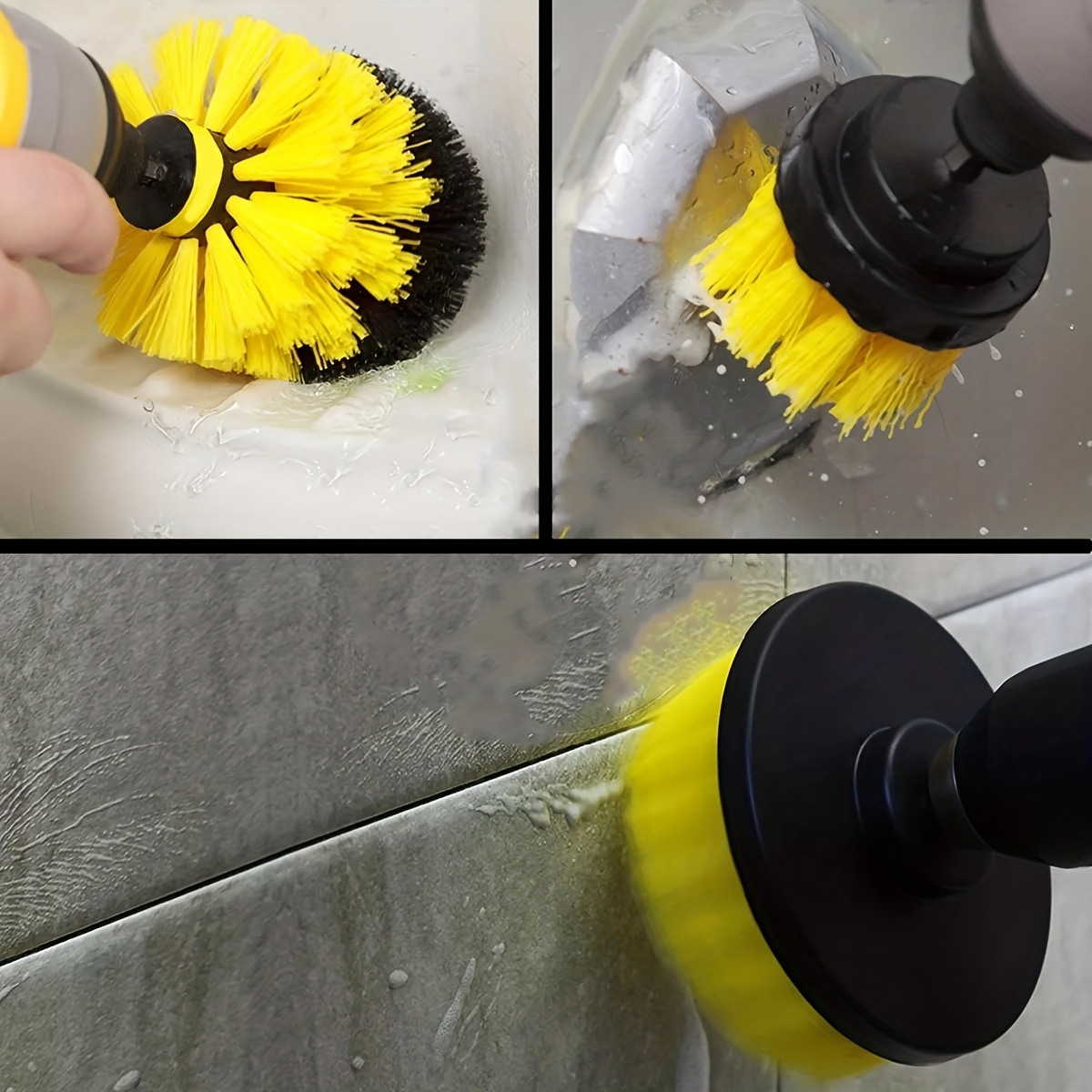 Grout Brush Tile Grout Cleaner Cleaning Tool for Bathroom Kitchen Shower  Sinks Tubs - AliExpress