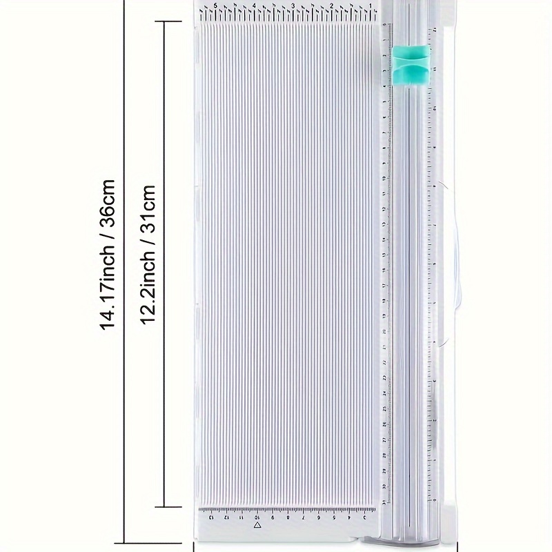 1pc 36x33.7cm (14.1 X 13.3 Inches) Paper Trimmer Scoring Board Craft Paper Cutting Machine Folding Scoreboard, For Scrapbooking Card Making Tool