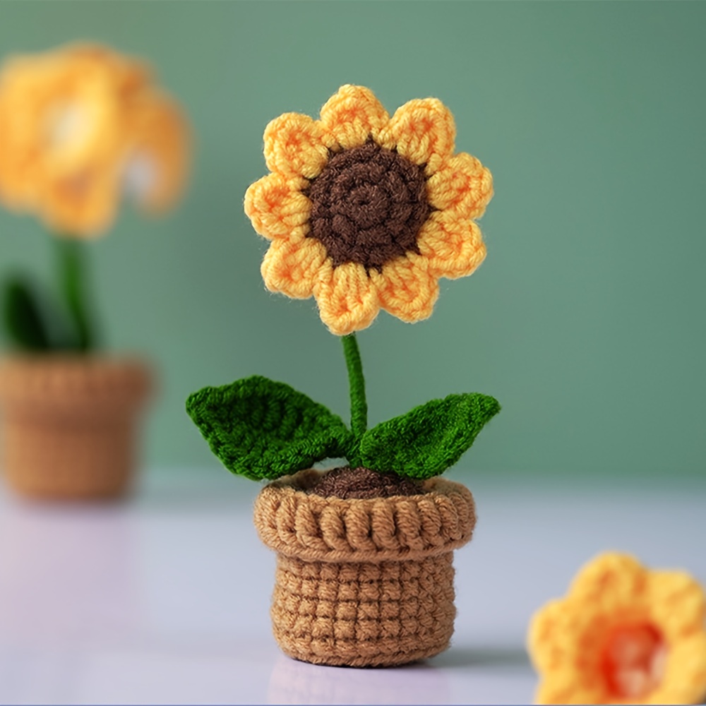 Crochet Flower Kit - Temu
