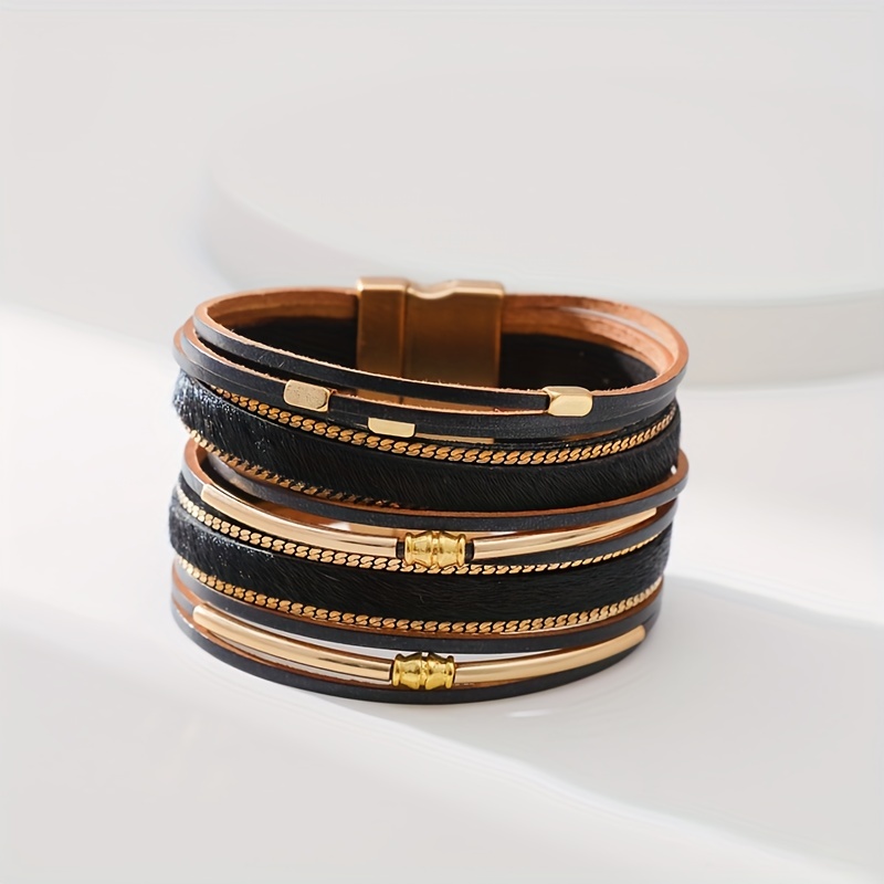 Leather Wrap Bracelets | MB Designs
