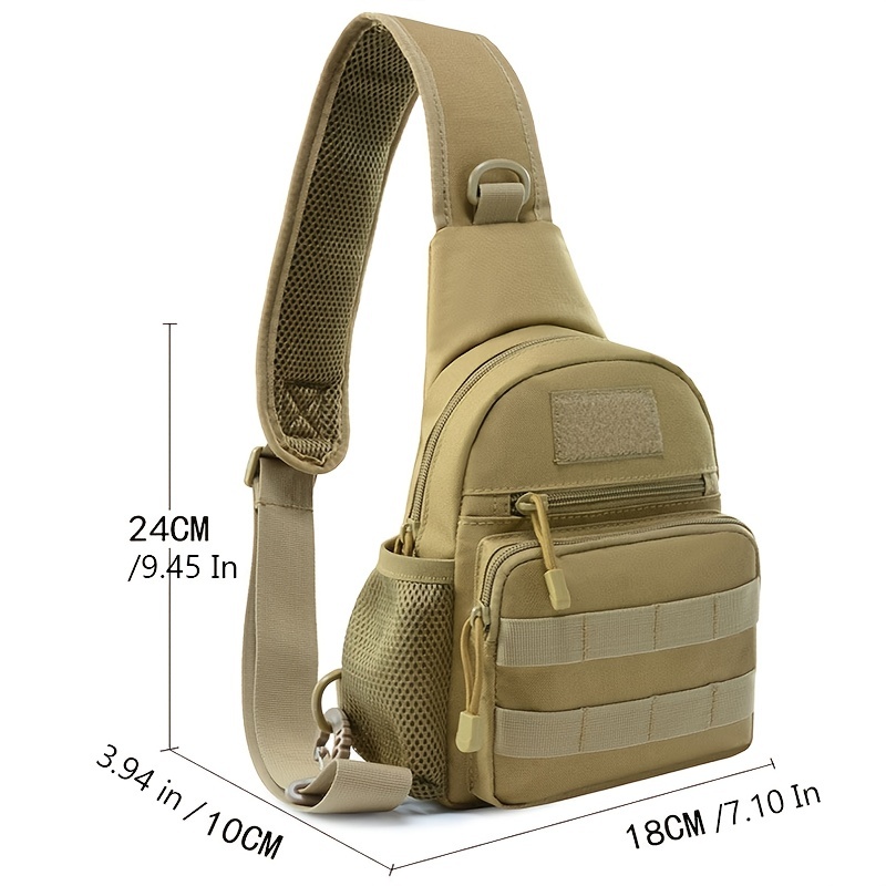 Shoulder Bag Trekking Chest Sling Bag Nylon Backpack For Hiking