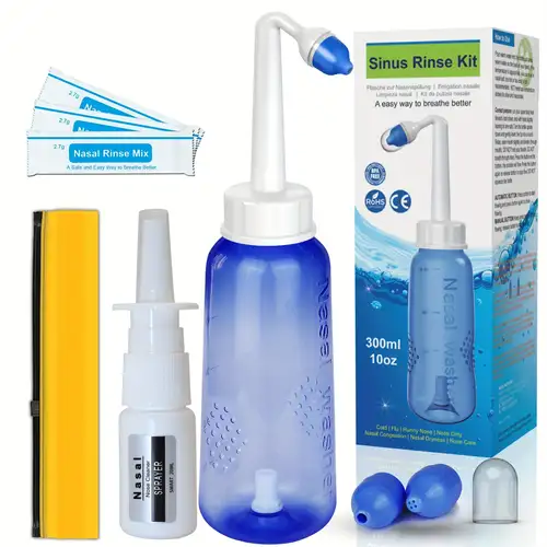 Aspirador nasal para bebé, jeringa de nariz para bebé, aspirador nasal  portátil, limpiador de nariz nasal, botella de riego nasal, dispositivos de