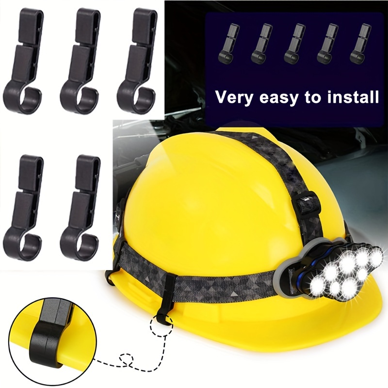 Safety Helmet Headlight Buckle Plastic Hook Oil Anti slip - Temu Germany