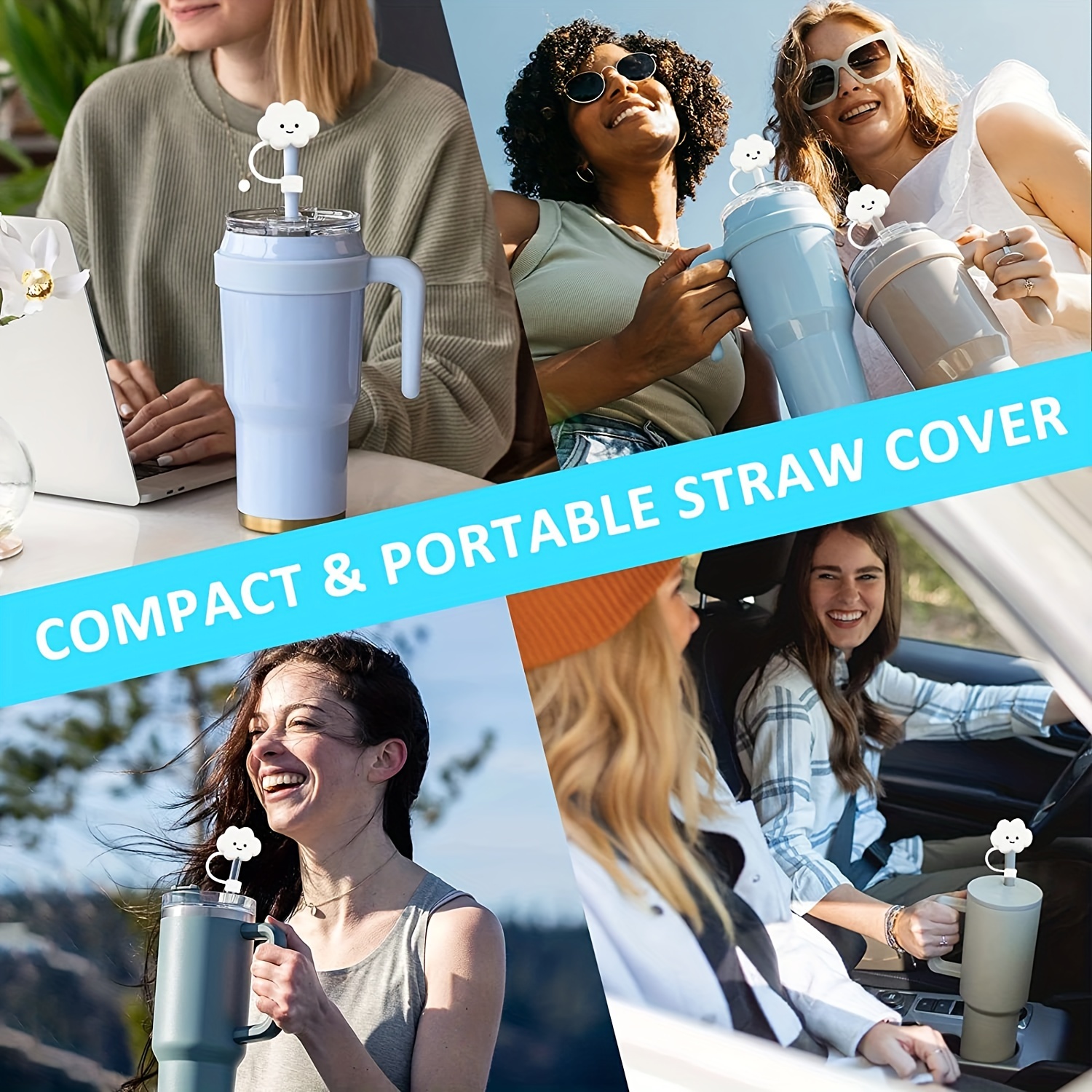 Stanley Straw Cover Cap 3-Pack for $2.99