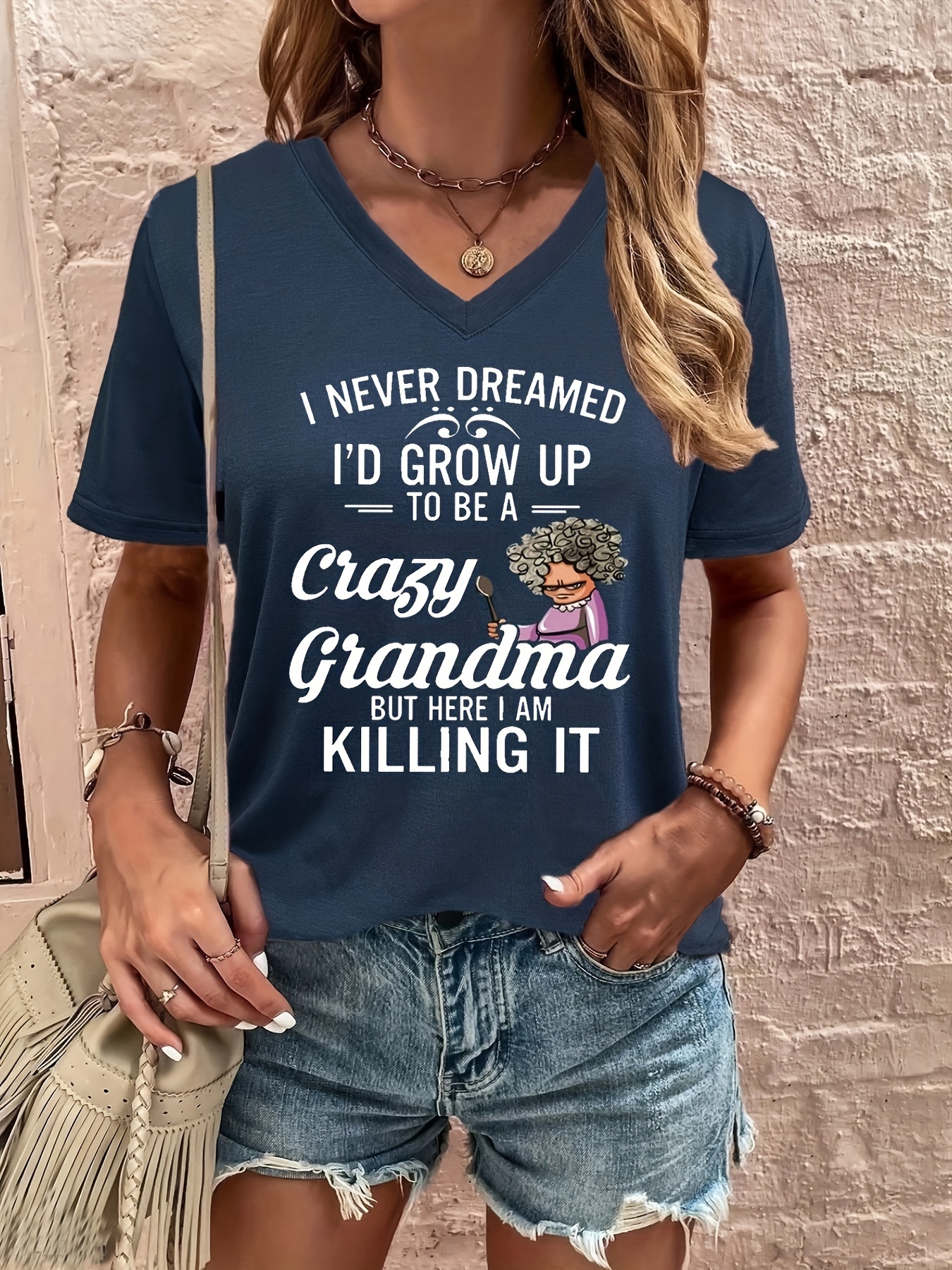 i have a crazy grandma shirt