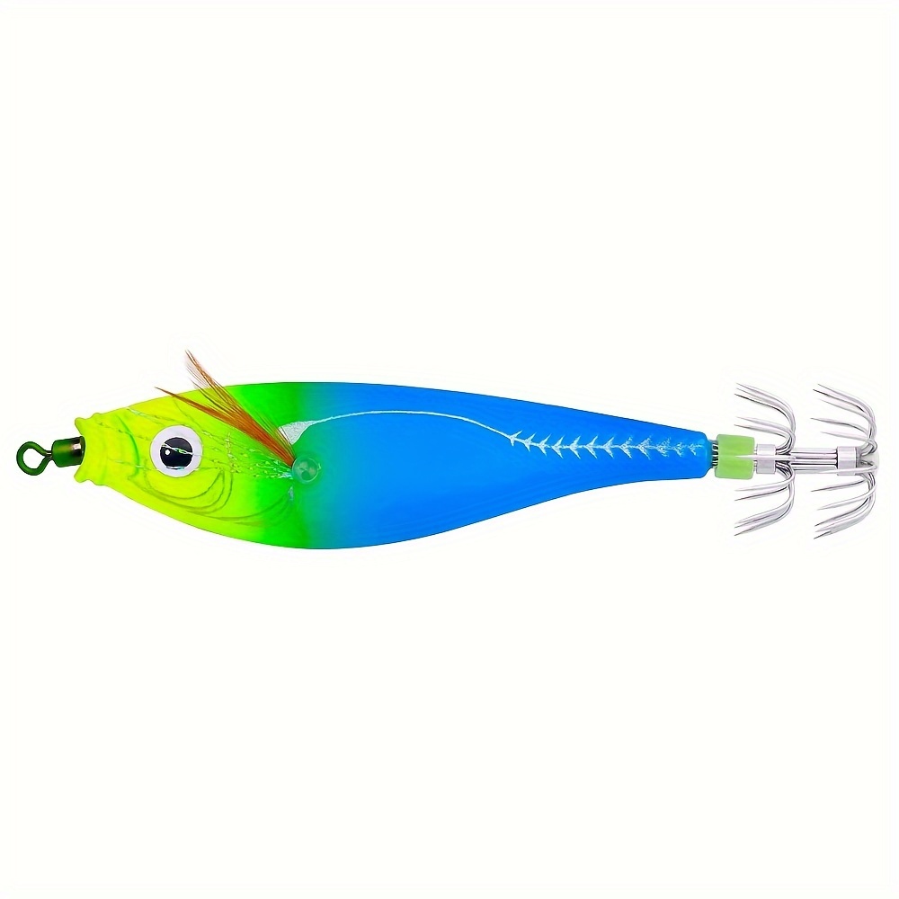 Squid Jig Hook Octopus Cuttlefish Jigging Artificial Hard - Temu